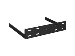 Estante de pared de esquina gris brillante MDF 35x35x3,8 cm ES74796
