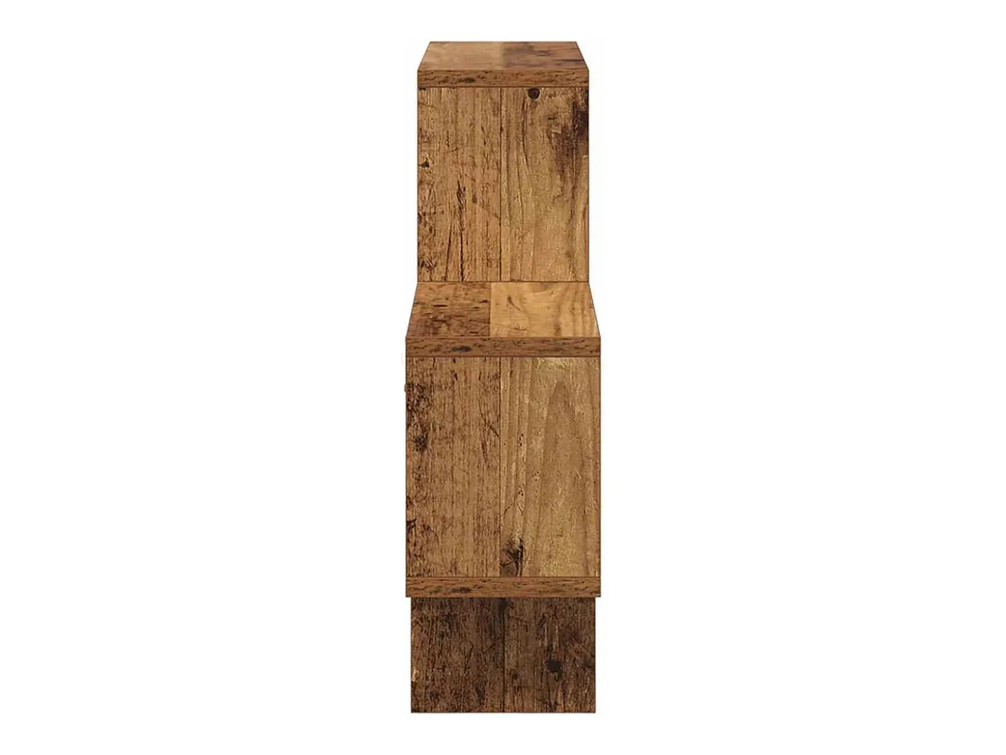 Estante de pared de madera antigua 82 x 15 x 51 cm Madera de ingeniería