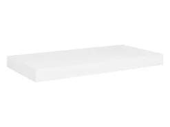 Estante de pared de pared MDF blanco 50x23x3,8 cm ES29300