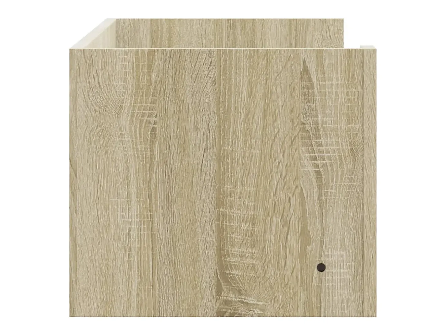 Estante de pared de roble Sonoma 100x35x30,5 cm madera de ingeniería
