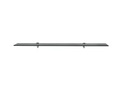 Estante de pared de vidrio 100 x 20 cm 8 mm