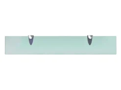 Estante de pared de vidrio 60 x 10 cm 8 mm