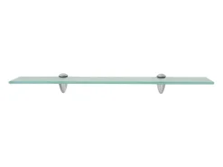 Estante de pared de vidrio 60 x 10 cm 8 mm