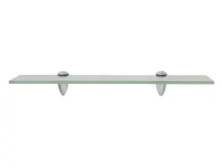 Estante de pared de vidrio 50 x 10 cm 8 mm