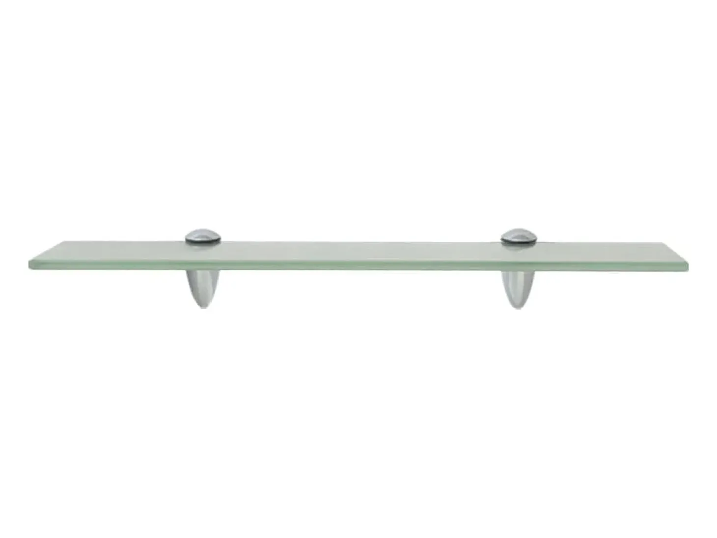 Estante de pared de vidrio 50 x 10 cm 8 mm