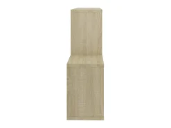 Estante de pared madera contrachapada roble Sonoma 100x18x53 cm ES55563