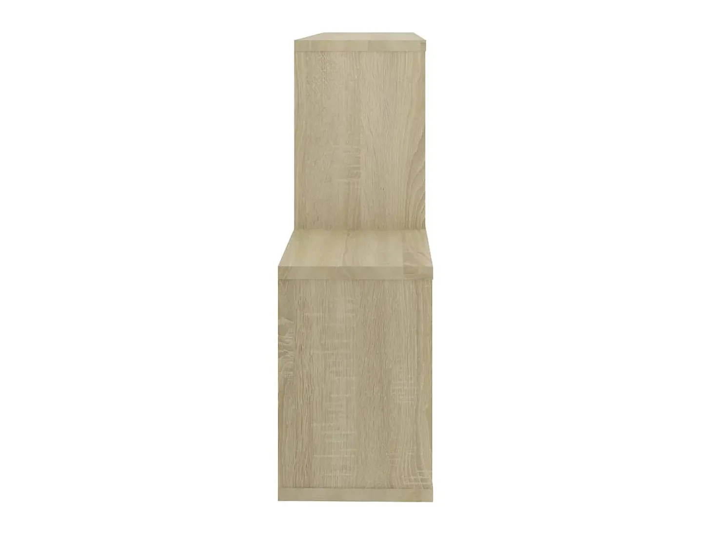 Estante de pared madera contrachapada roble Sonoma 100x18x53 cm ES55563