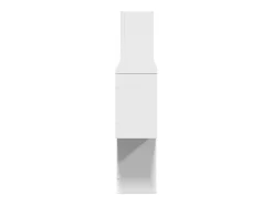 Estante de pared madera de ingeniería blanco 100x15x70 cm