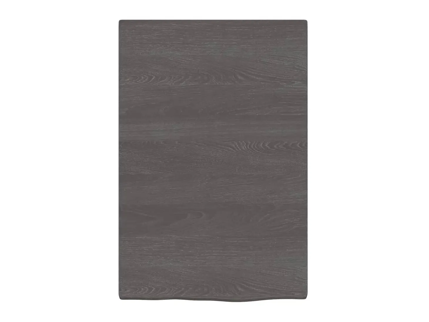 Estante de pared madera roble tratada marrón oscuro 40x60x2 cm ES93730