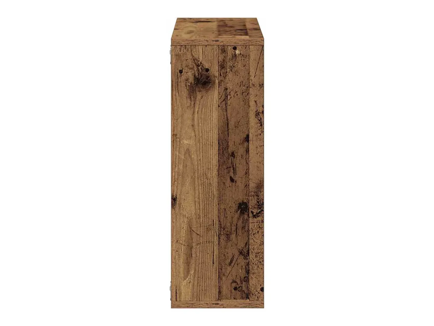 Estante de pared madera vieja 104x20x58,5 cm madera de ingeniería