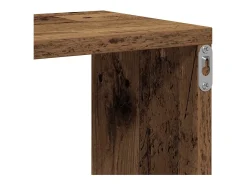 Estante de pared madera vieja 104x20x58,5 cm madera de ingeniería