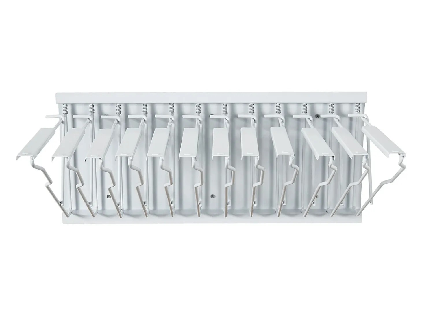 Estante de Pared para Planos SucceBuy, 12 Soportes Giratorios, con Capacidad para 1200 Hojas