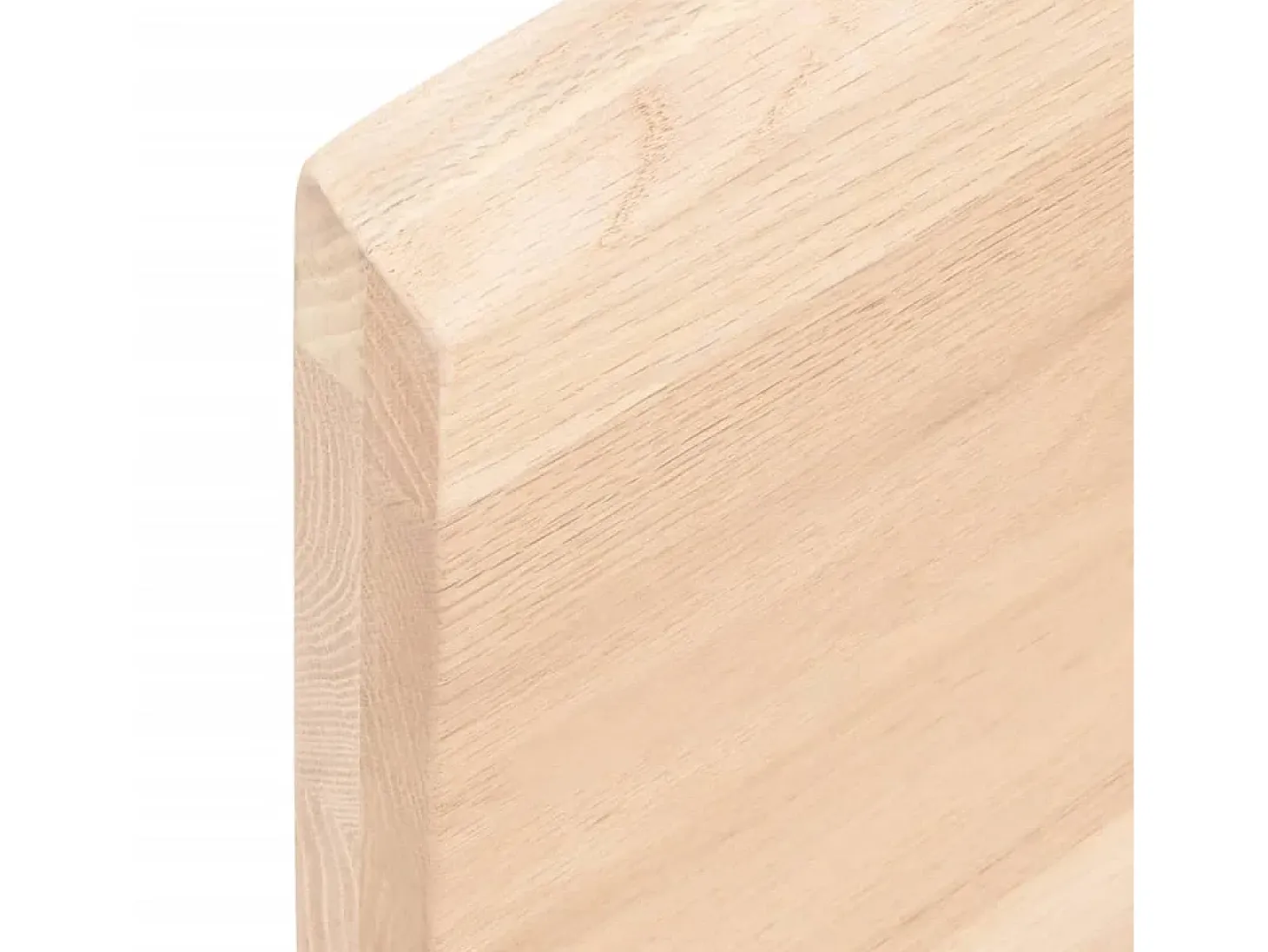Estante de pared 100x10x4 cm madera maciza de roble sin tratar