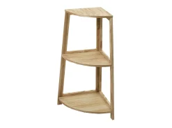 Estante esquinero MCW-K44, marrón natural