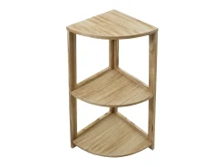 Estante esquinero MCW-K44, marrón natural