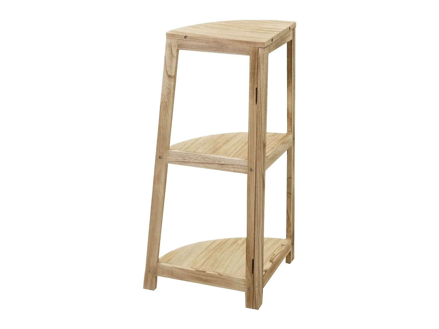 Estante esquinero MCW-K44, marrón natural