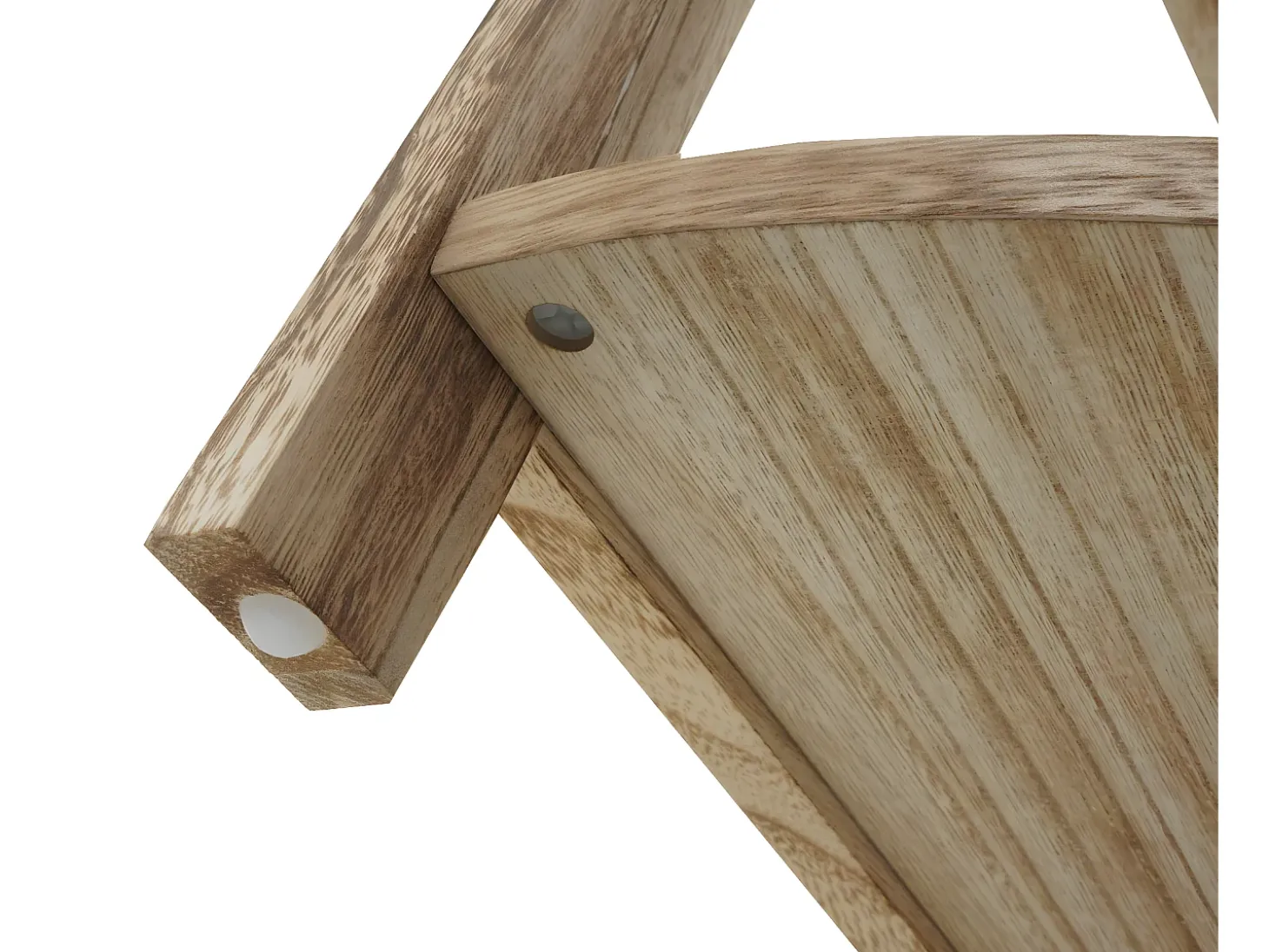 Estante esquinero MCW-K44, marrón natural