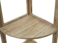 Estante esquinero MCW-K44, marrón natural