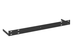 Estante flotante de pared roble y blanco 60x23,5x3,8 cm MDF