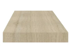 Estante flotante de pared roble 60x23,5x3,8 cm MDF