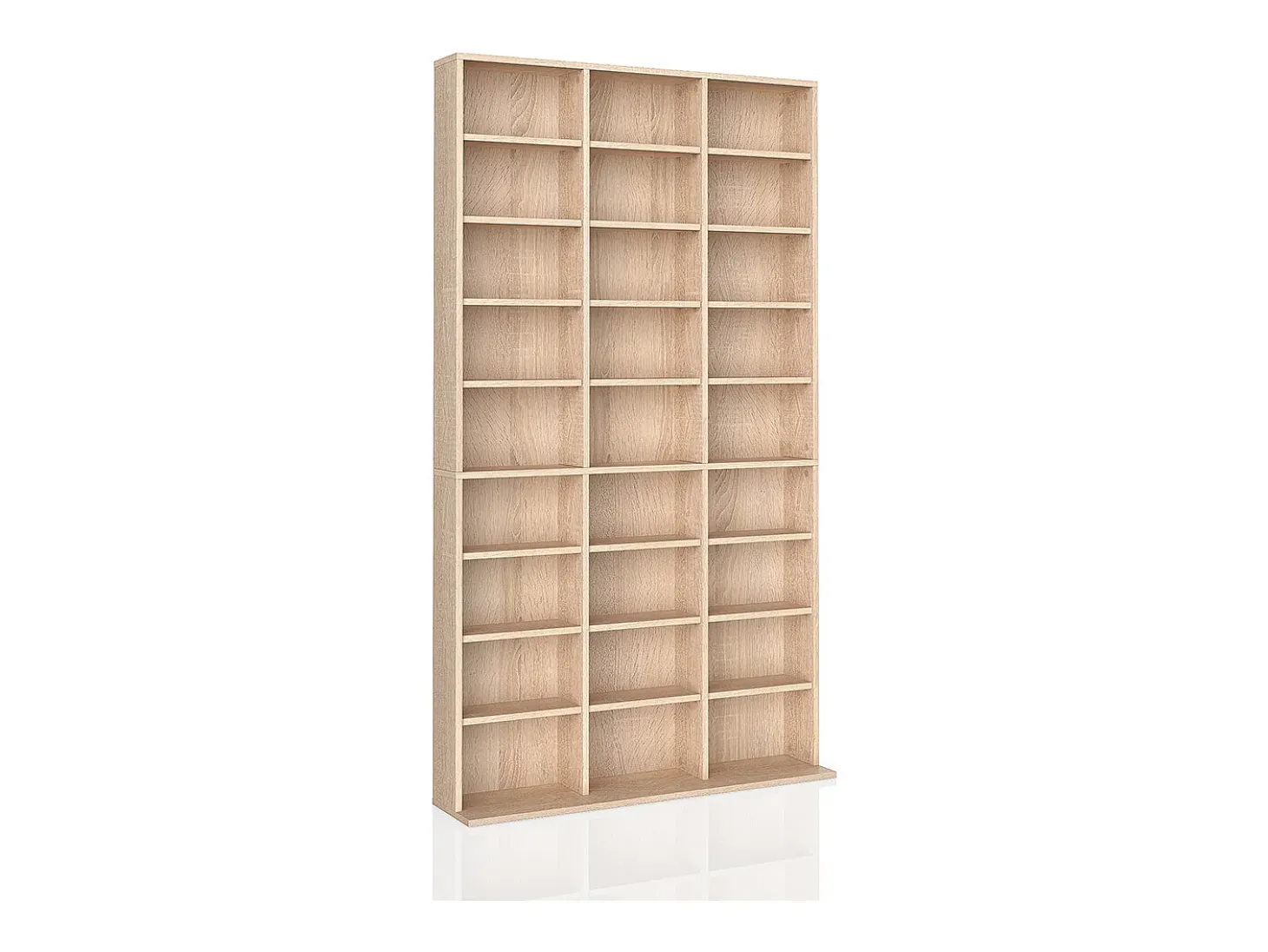 Estante para CDs sonoma 102x16x178 jukebox