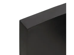 Estante pared madera roble tratada marrón oscuro 60x40x(2-6) cm ES28761