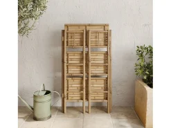 Estante rectangular plegable de bambú - Bami