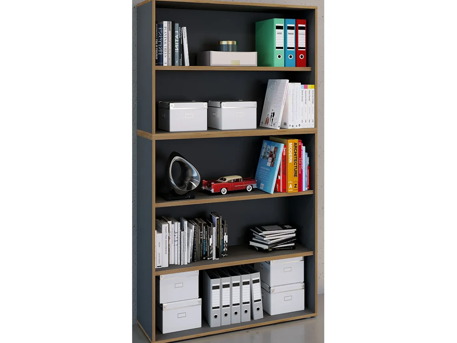 Estante Salia 5f ancho 100 cm