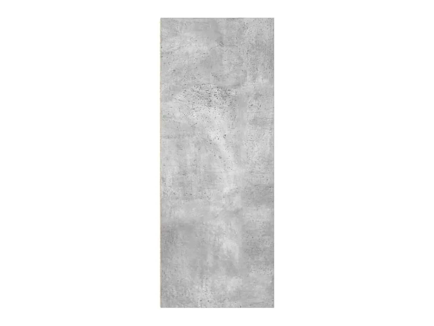 Estantería 2 niveles contrachapada gris hormigón 40x30x76,5cm