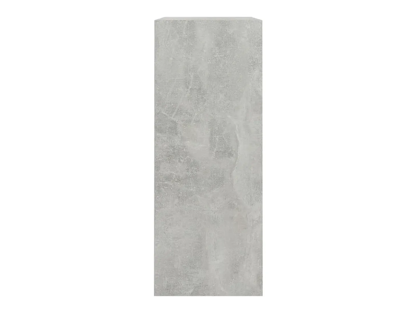 Estantería 2 niveles contrachapada gris hormigón 80x30x76,5cm