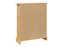 Estantería 3 niveles Corona Range de pino mexicano 80x29x100 cm
