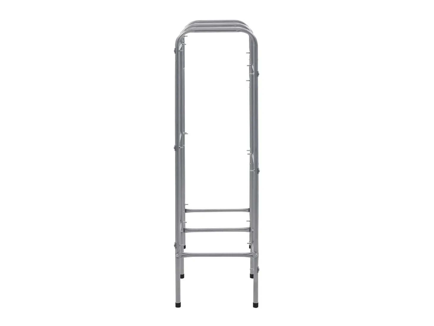 Estantería almacenaje para 6 cajas acero plateado 96x33x116 cm ES452409