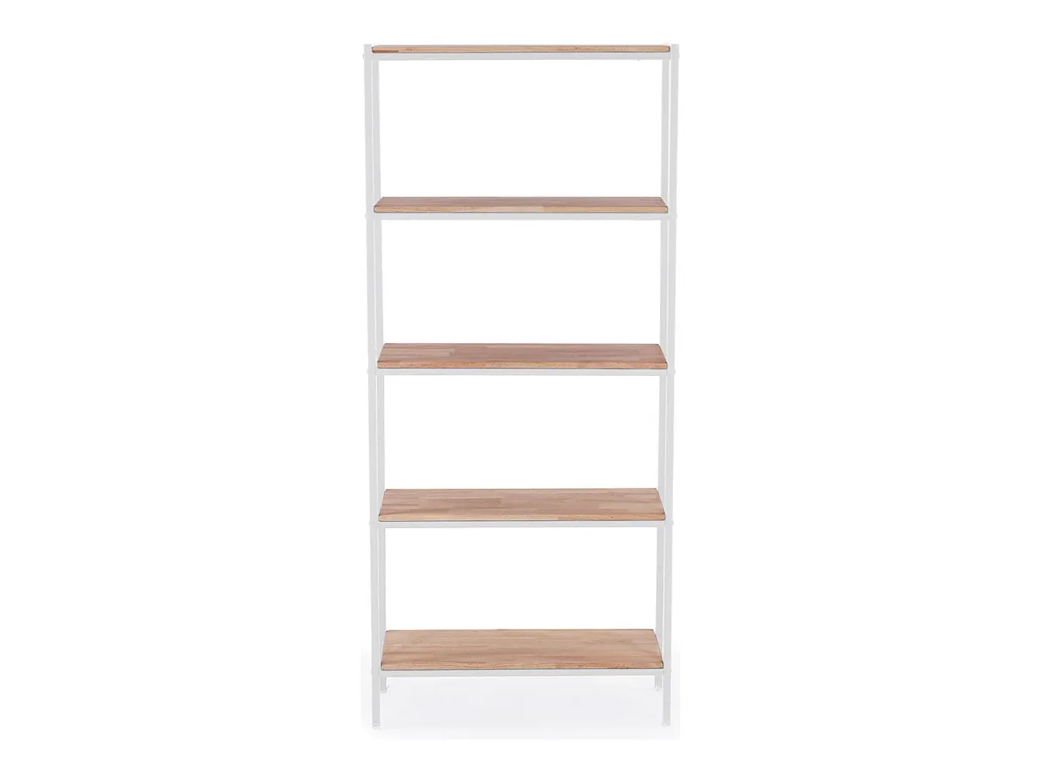 Estantería alta Jack 5 estantes roble Nordish/blanco 180x80x28 cm Adec