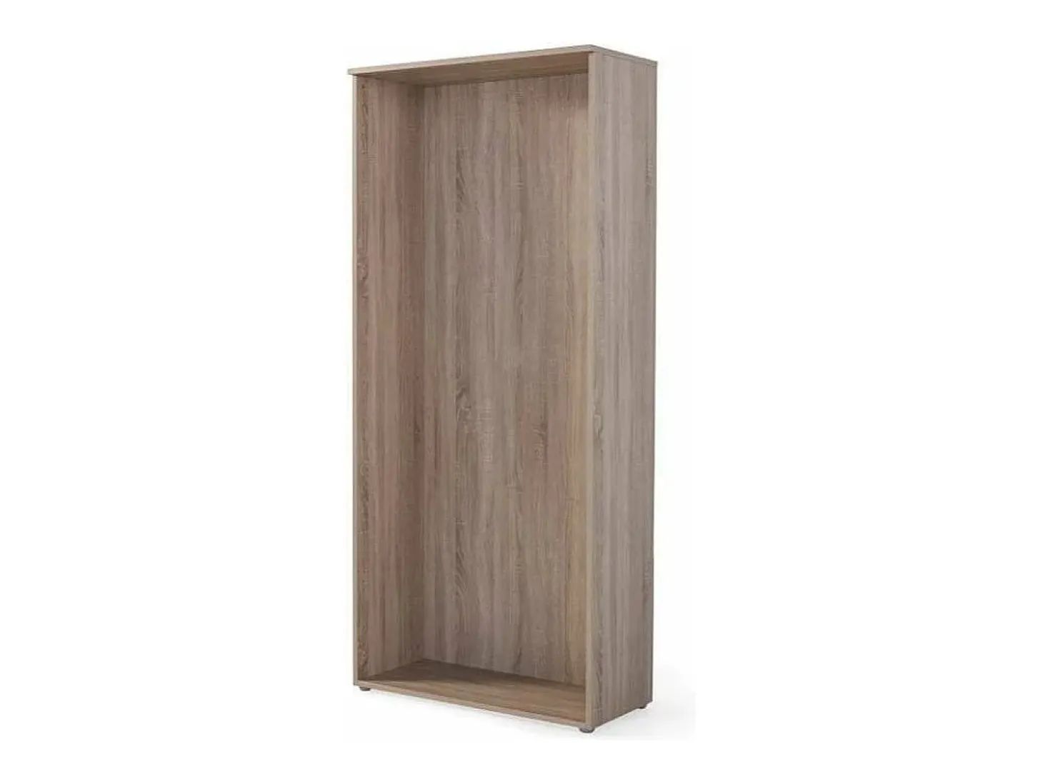 Estantería alta para oficina o estudio acabado olmo claro, 208.8 cm(alto)93 cm(ancho)42.5