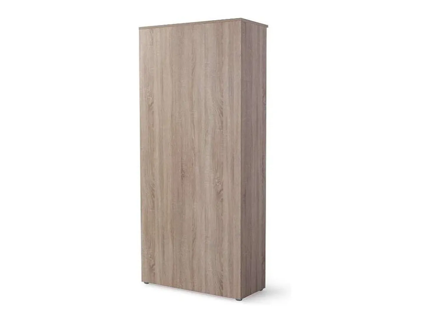 Estantería alta para oficina o estudio acabado olmo claro, 208.8 cm(alto)93 cm(ancho)42.5