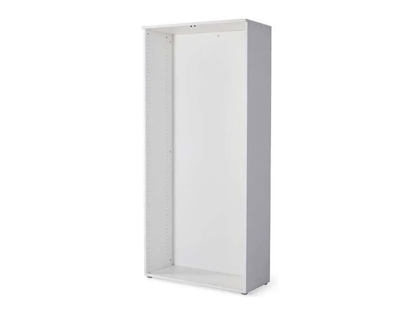 Estantería alta para oficina o estudio acabado blanco, 208.8 cm(alto)93 cm(ancho)42.5 cm(