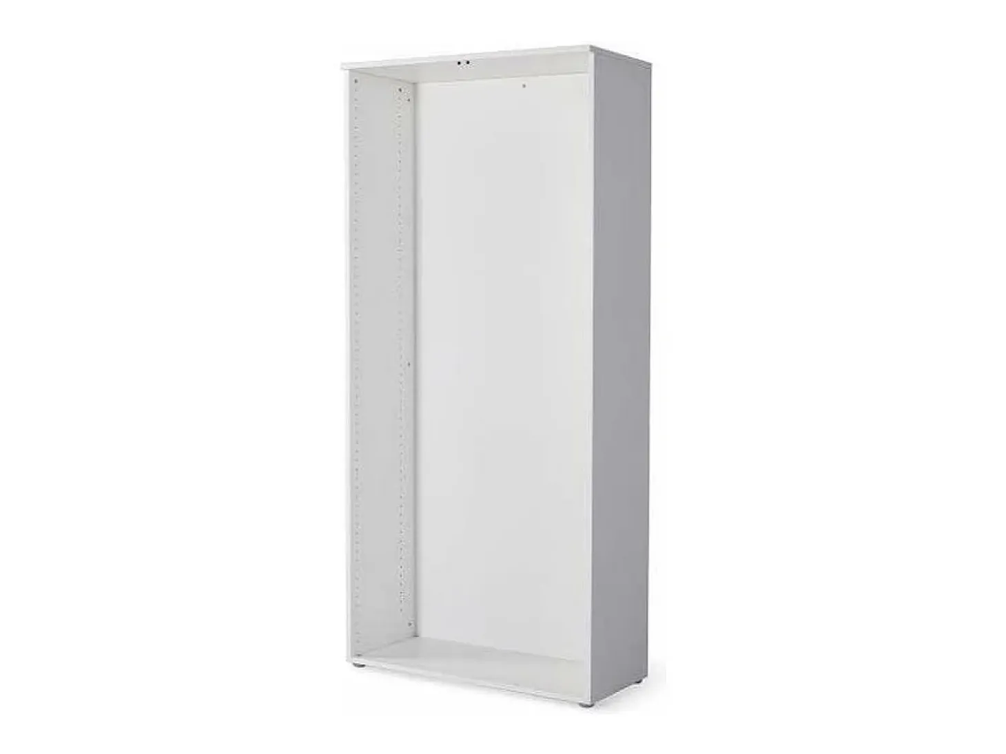 Estantería alta para oficina o estudio acabado blanco, 208.8 cm(alto)93 cm(ancho)42.5 cm(