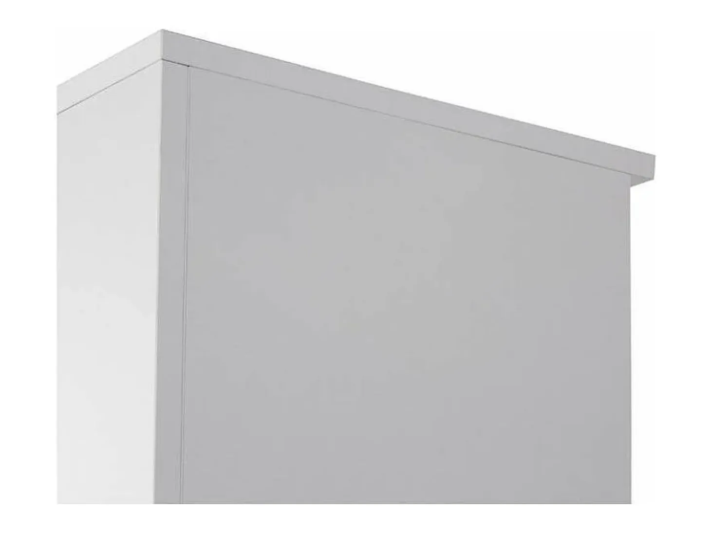 Estantería baja para oficina o estudio acabado blanco, 77.6 cm(alto)93 cm(ancho)42.5 cm(f