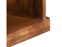 Estantería barca madera maciza reciclada 39x27x127 cm