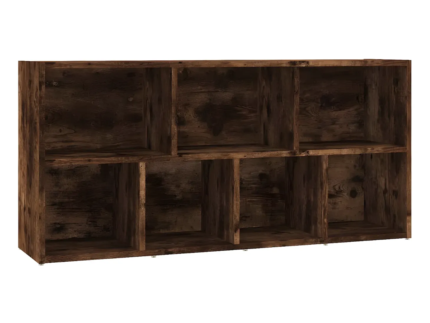 Estantería color roble ahumado 50x25x106 cm