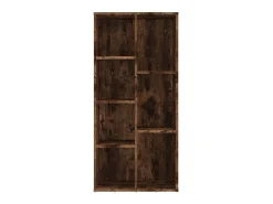 Estantería color roble ahumado 50x25x106 cm