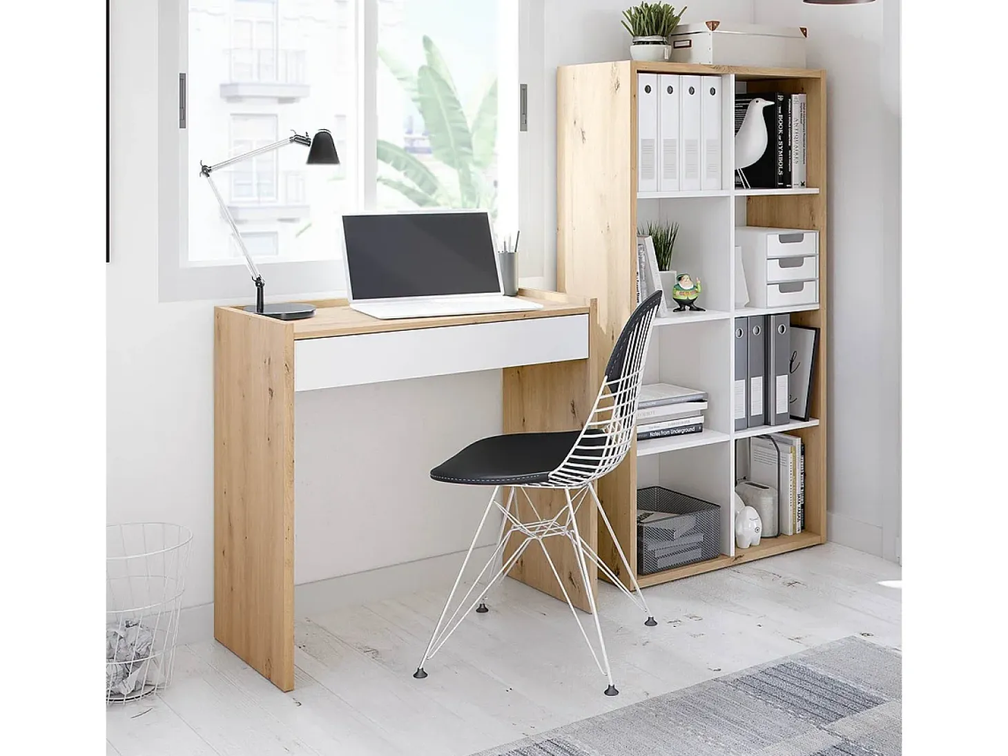 Estantería con 8 compartimentos - L72 cm