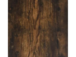 Estantería con puertas madera roble ahumado 204x37x75 cm