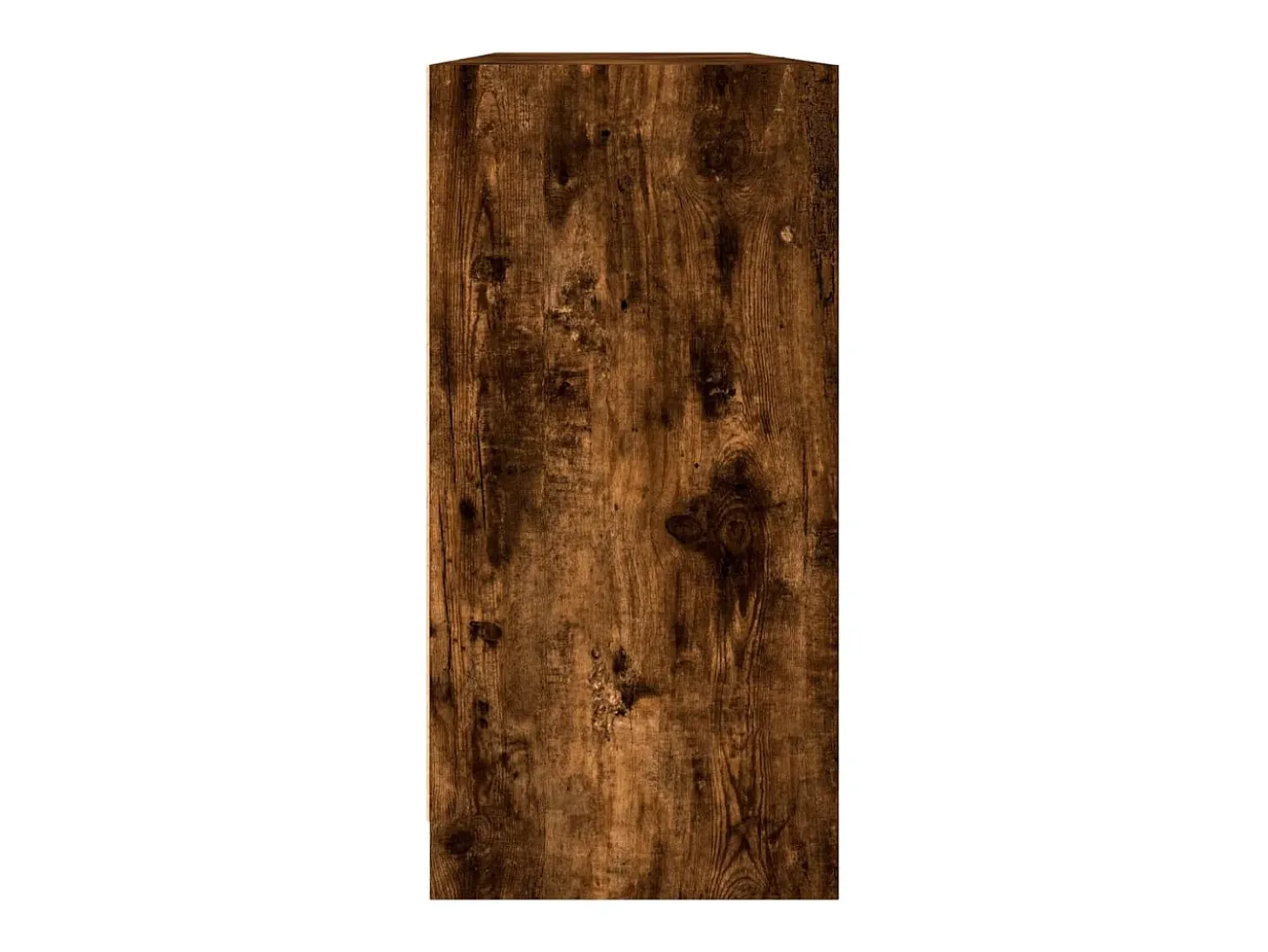 Estantería con puertas madera roble ahumado 204x37x75 cm