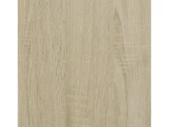 Estantería con puertas madera roble Sonoma 204x37x75 cm