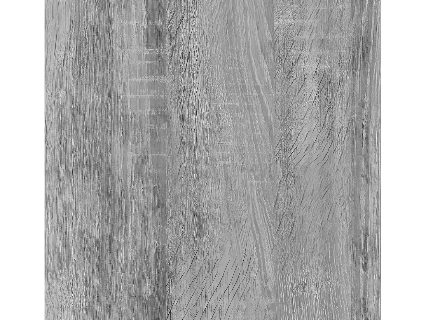 Estantería contrachapada y acero gris Sonoma 100x33x100 cm
