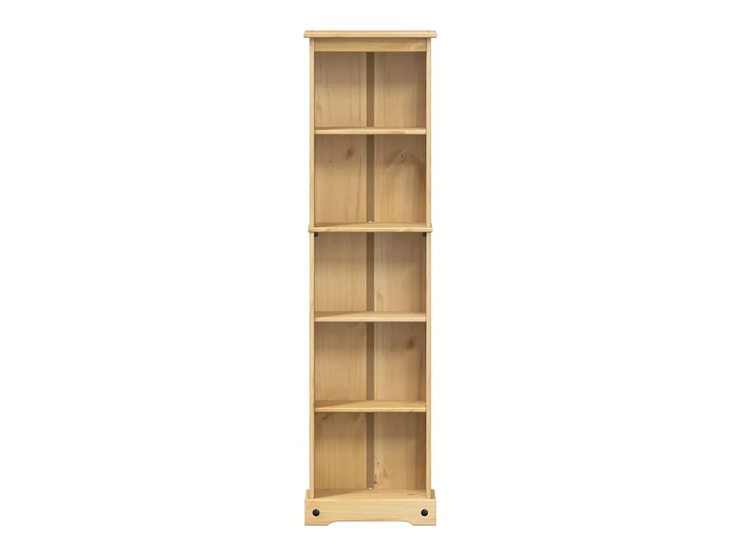 Estantería Corona madera maciza de pino 46x20x170 cm