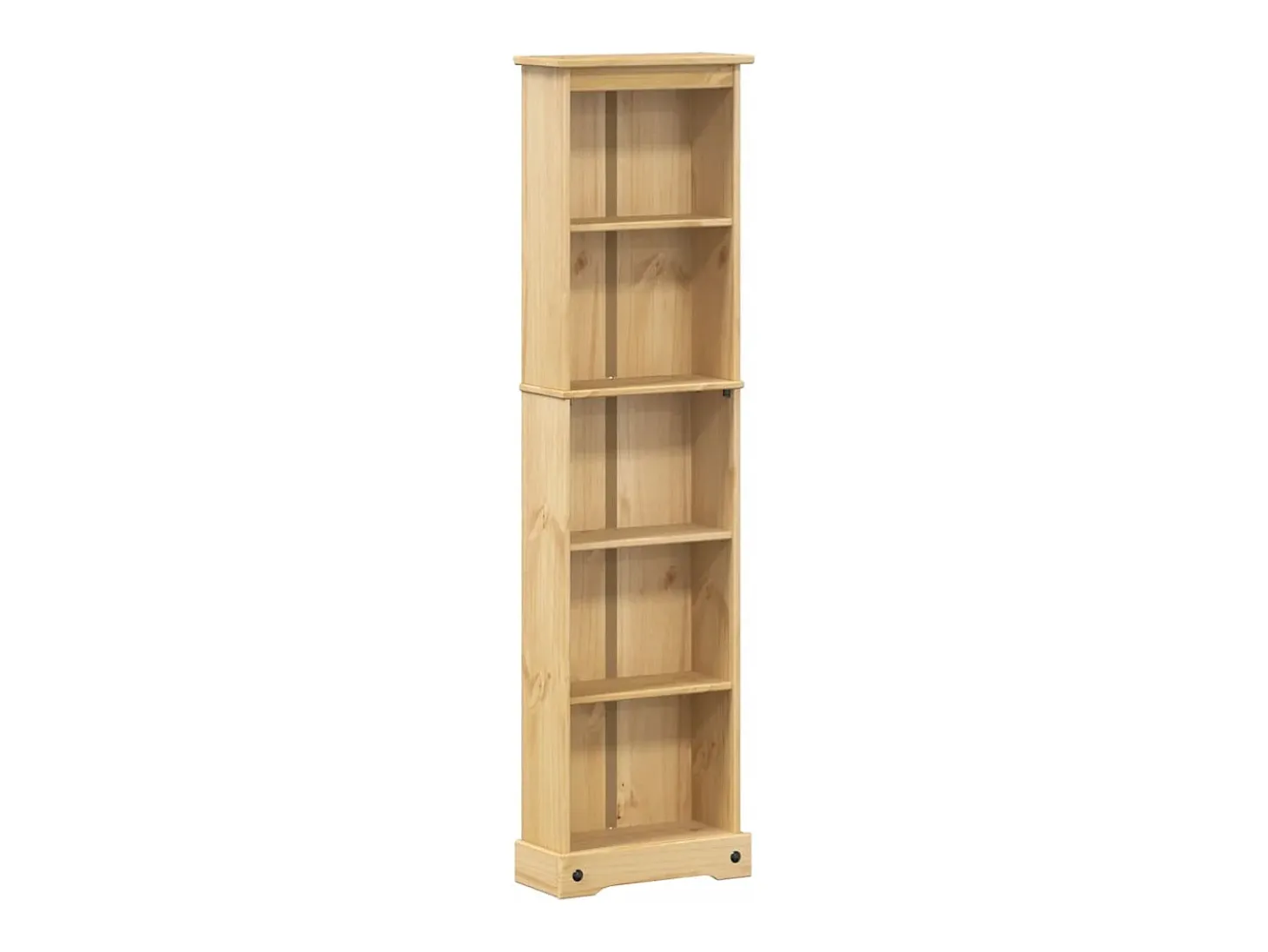 Estantería Corona madera maciza de pino 46x20x170 cm