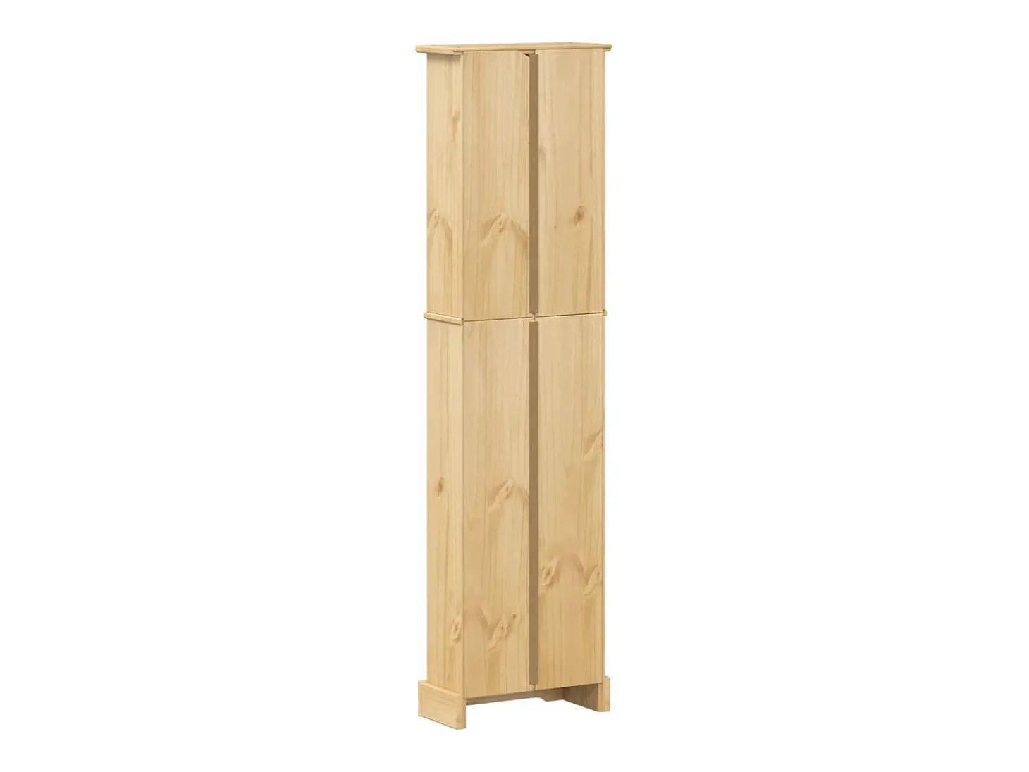 Estantería Corona madera maciza de pino 46x20x170 cm