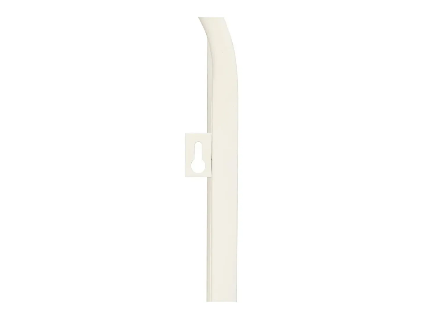 Estantería Curvy 3 estantes blanco/natural 101x76x27 cm
